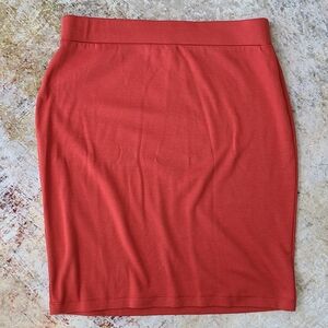 🫶🏽Burt orange skirt sz L used condition